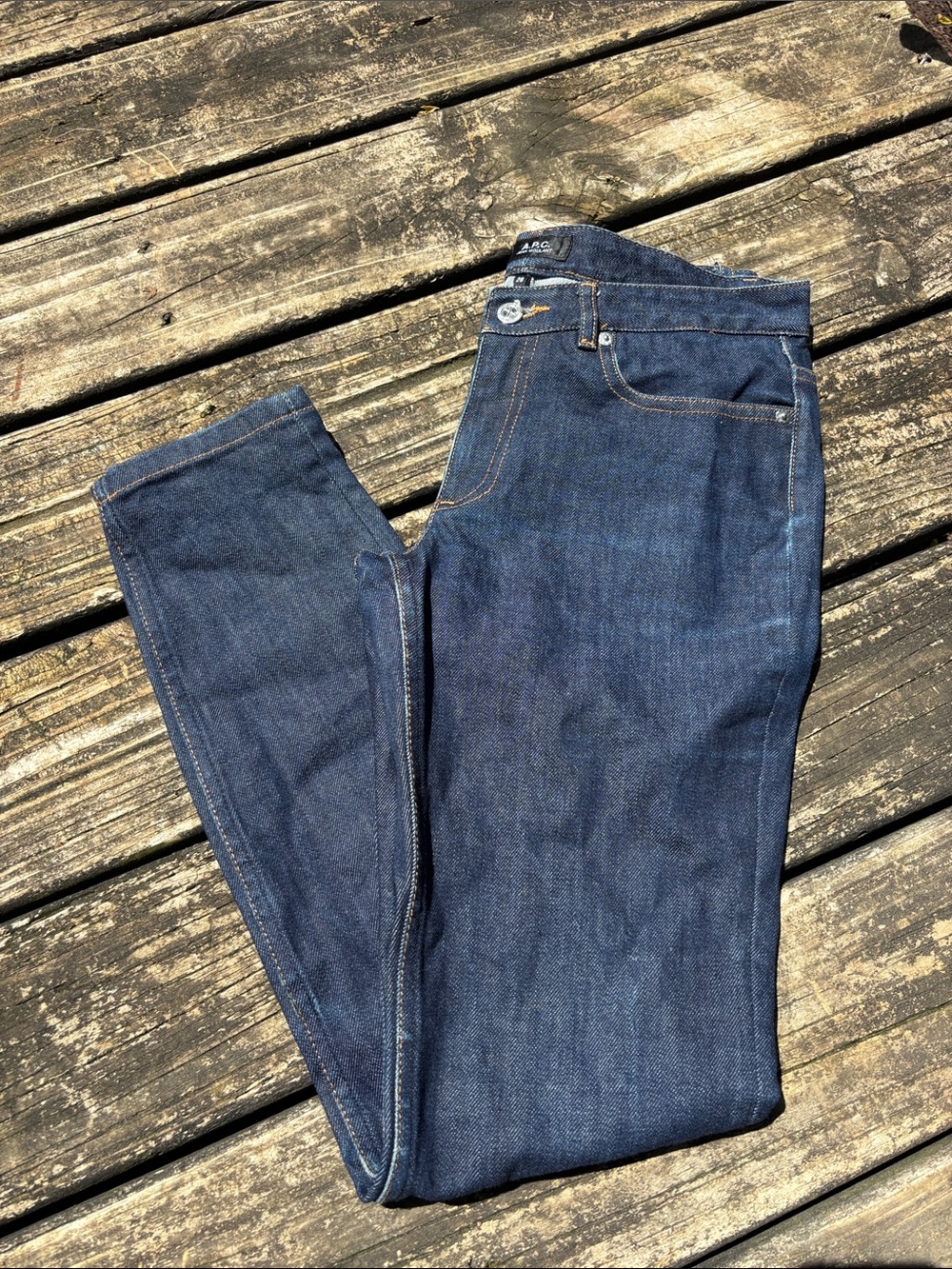 A.P.C. Women’s Dark Indigo Skinny Jeans